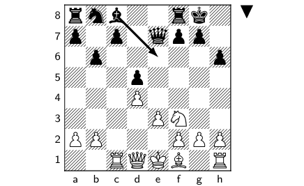 Board position from Queen's Gambit