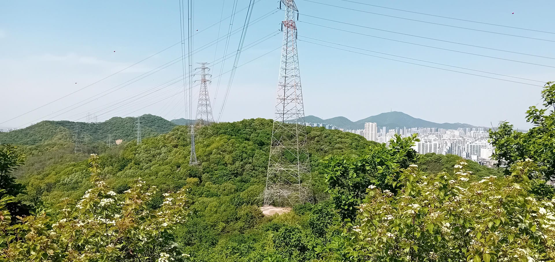 pylons and gyeyangsan